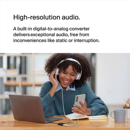 Belkin F7U081 RockStar USB-C Audio + Charge Adapter by Corporate Gift Store Singapore