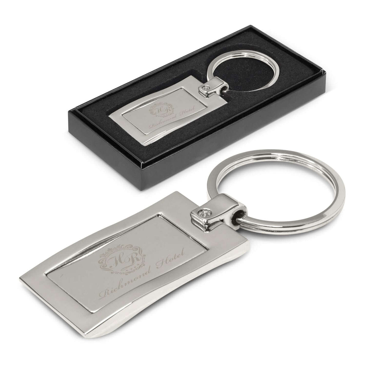 Wave Metal Key Ring Corporate Gift Singapore
