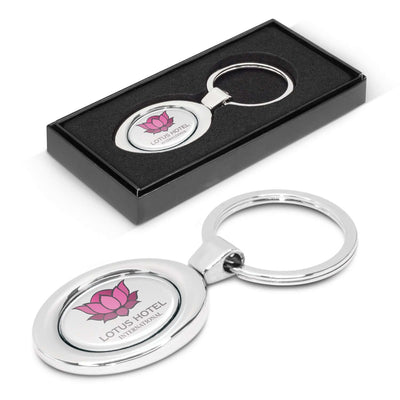 Oval Metal Key Ring Corporate Gift Singapore