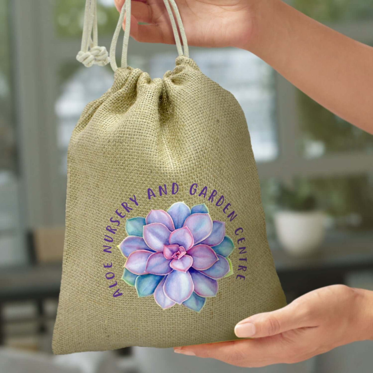 Jute Gift Bag - Medium Corporate Gift Singapore