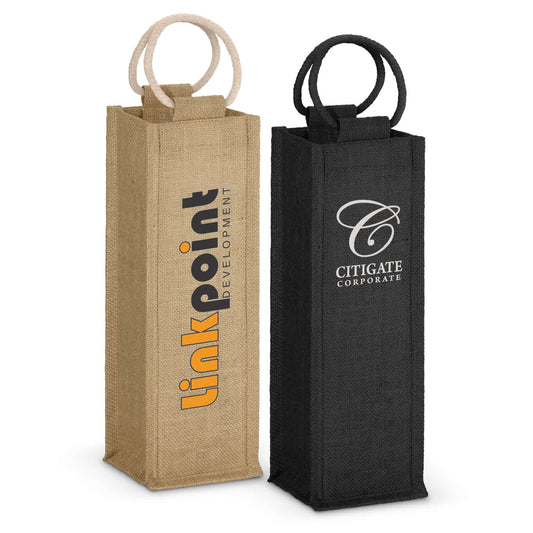 Napoli Jute Wine Carrier Corporate Gift Singapore