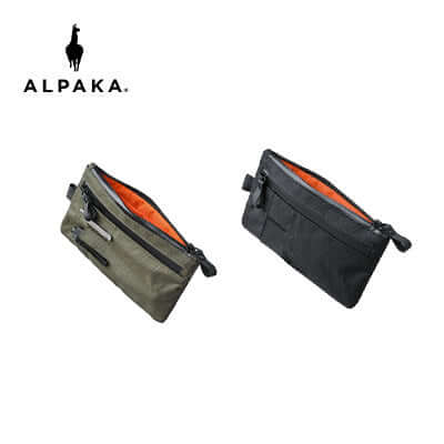 Alpaka Zip Clutch VX21 + Hand Carry Strap by Corporate Gift Store Singapore
