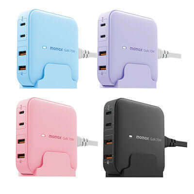 Momax OnePlug 4-Port Desktop GaN Charger 70W by Corporate Gift Store Singapore