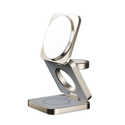 Momax Q2.Mag 3-in-1 Foldable Qi2 15W Magnetic Wireless Charging Stand by Corporate Gift Store Singapore