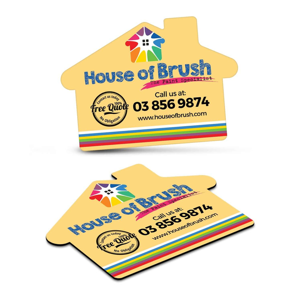Fridge Magnet 70 x 50mm - House Shape Corporate Gift Singapore