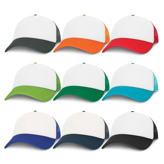 Cruise Mesh Cap White Front Corporate Gift Singapore