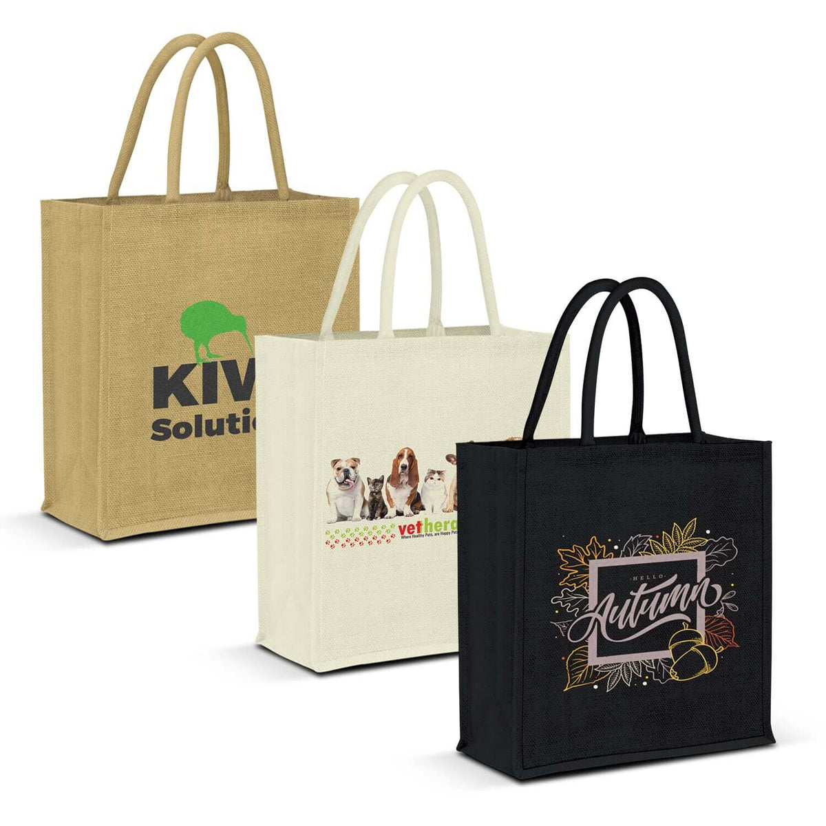 Lanza Jute Tote Bag - Colour Match Corporate Gift Singapore