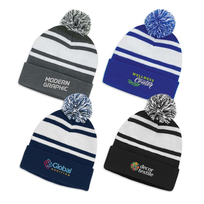 Commodore Beanie with Pom Pom Corporate Gift Singapore