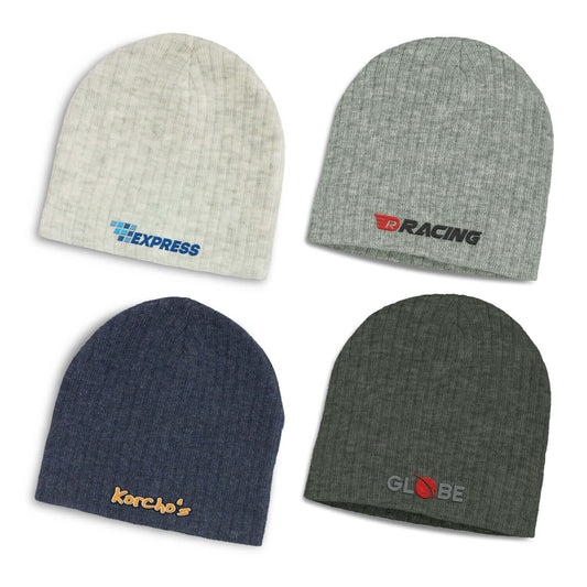 Nebraska Heather Cable Knit Beanie Corporate Gift Singapore