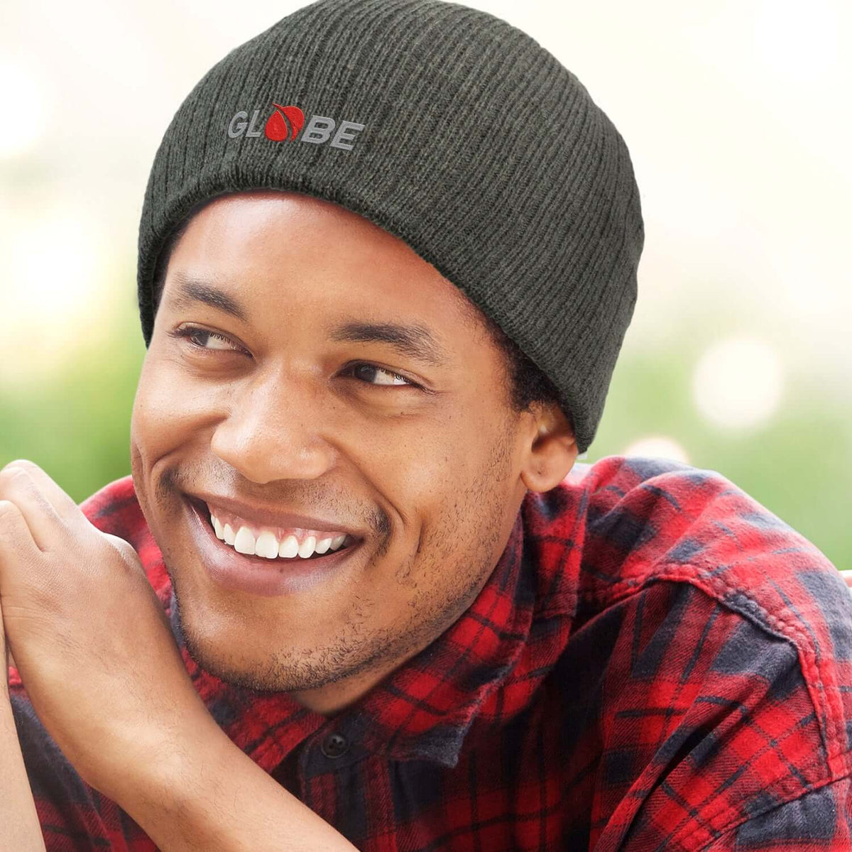 Nebraska Heather Cable Knit Beanie Corporate Gift Singapore