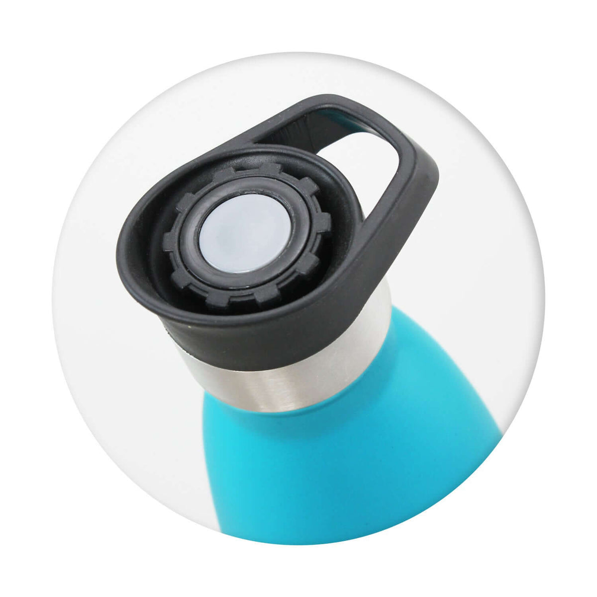 Mirage Powder Coated Vacuum Bottle - Push Button Lid Corporate Gift Singapore