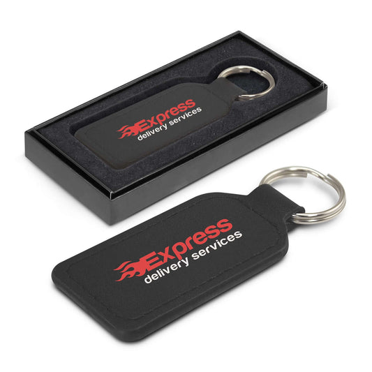 Prince Leather Key Ring - Rectangle Corporate Gift Singapore