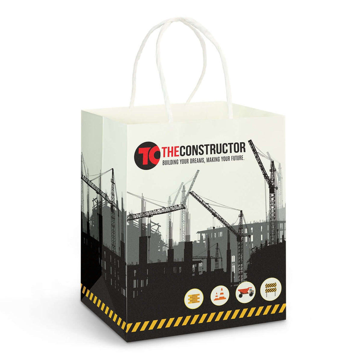Medium Paper Carry Bag - Full Colour Corporate Gift Singapore