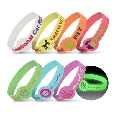 Xtra Silicone Wrist Band - Glow in the Dark Corporate Gift Singapore