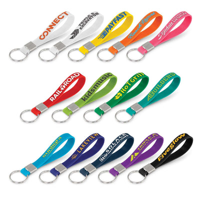 Silicone Key Ring - Embossed Corporate Gift Singapore