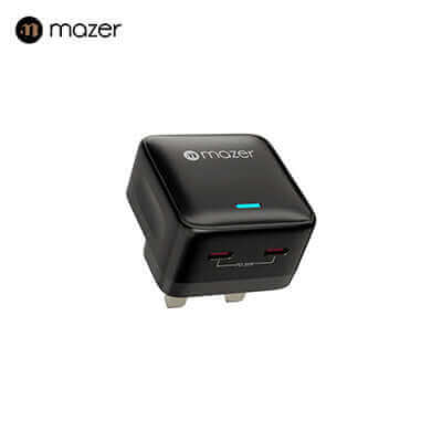 Mazer GaNPrestige 35W GaN Wall Charger (2 Ports) by Corporate Gift Store Singapore