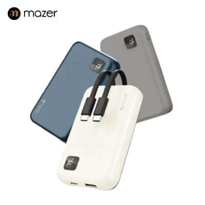 Mazer PowerCharge Link 1020 10,000mAh PD20W Power Bank by Corporate Gift Store Singapore