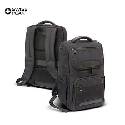 Swiss Peak Voyager Laptop Backpack Corporate Gift Singapore