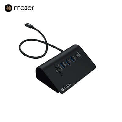 Mazer USB C Multiport Hub Hub 6-in-1 Desktop by Corporate Gift Store Singapore