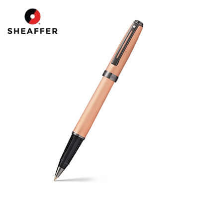 Sheaffer® Prelude® Copper Tone PVD Rollerball Pen with brushed copper finish and sleek design.