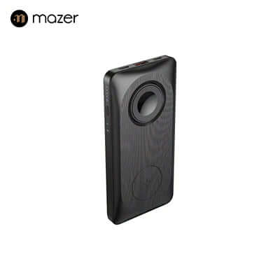 Mazer MagAir14 Duo 10,000mAh Magnetic Wireless Power Bank by Corporate Gift Store Singapore