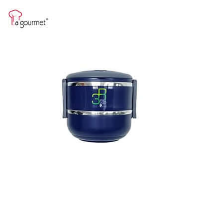La Gourmet Pack To Go 2-tier Lunch Box 1.4L by Corporate Gift Store Singapore