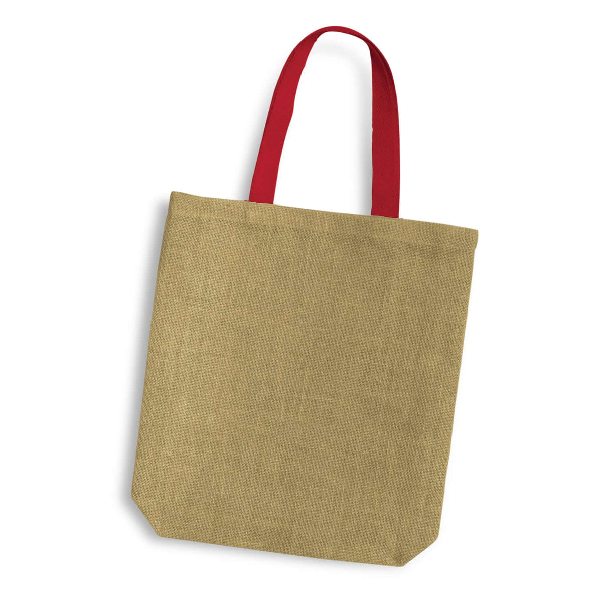 Thera Jute Tote Bag - Coloured Handles Corporate Gift Singapore