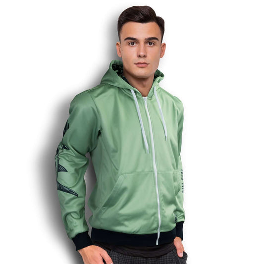 Custom Mens Sports Zipped Hoodie Corporate Gift Singapore