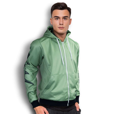 Custom Mens Sports Zipped Hoodie Corporate Gift Singapore