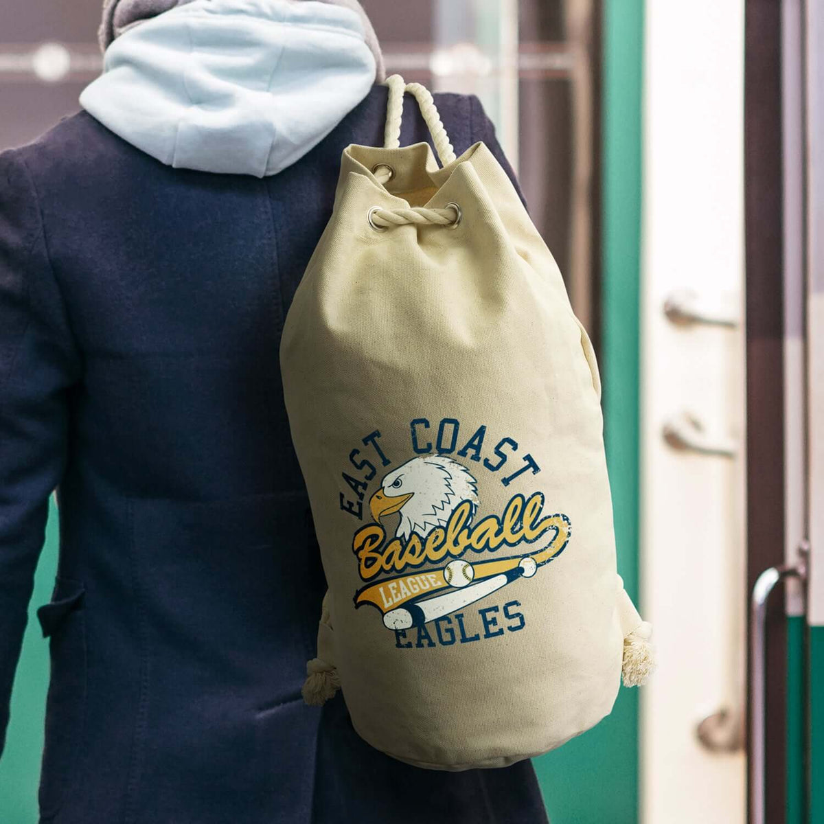 Riverside Canvas Barrel Bag Corporate Gift Singapore