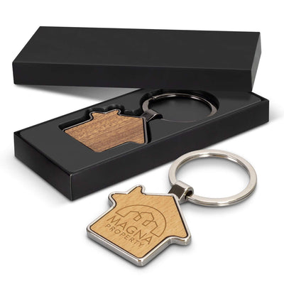 Santo House Shaped Key Ring Corporate Gift Singapore