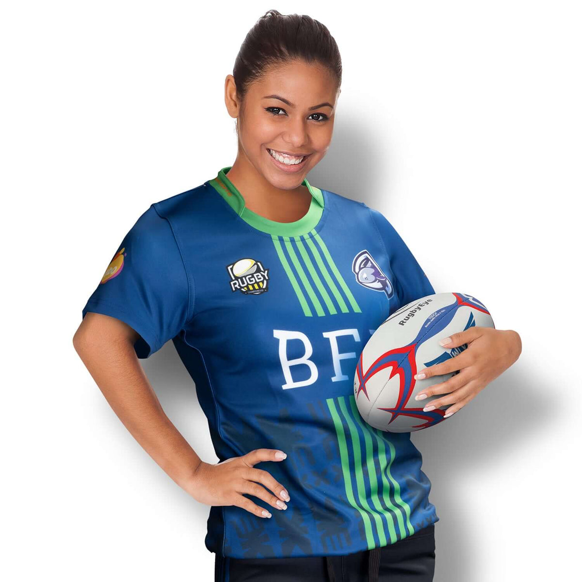 Custom Womens Rugby T-Shirt Corporate Gift Singapore