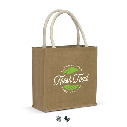Monza Starch Jute Tote Bag Corporate Gift Singapore