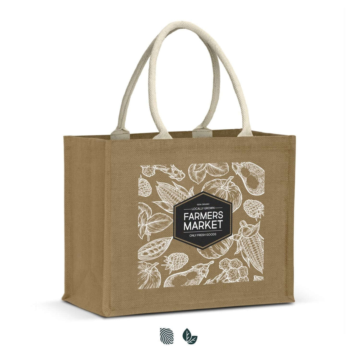 Torino Starch Jute Tote Bag Corporate Gift Singapore