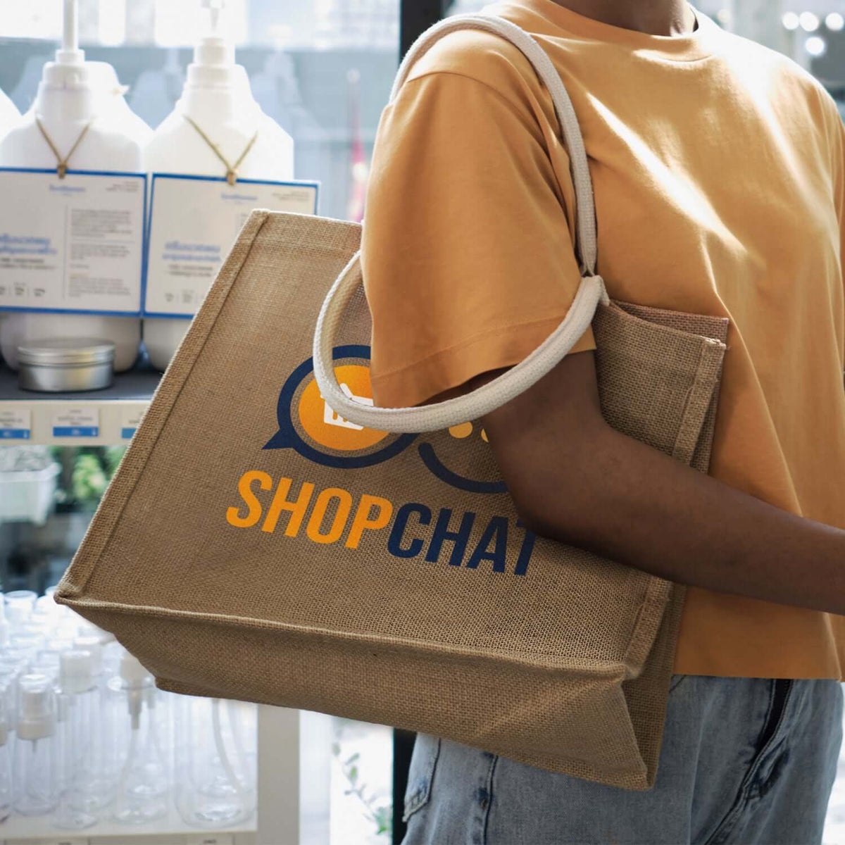 Modena Starch Jute Tote Bag Corporate Gift Singapore