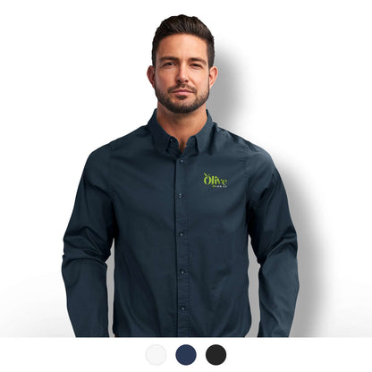 TRENDSWEAR Parker Men's Poplin Shirt Corporate Gift Singapore