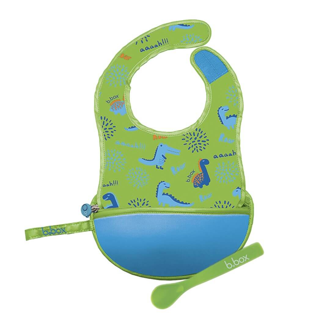 B BOX Travel Bib + Silicone Spoon by Corporate Gift Store Singapore