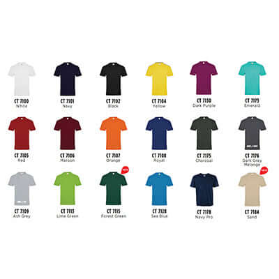 Unisex Superb Cotton T-shirt by Corporate Gift Store Singapore