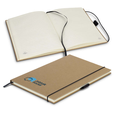 Sugarcane Paper Hard Cover Notebook Corporate Gift Singapore