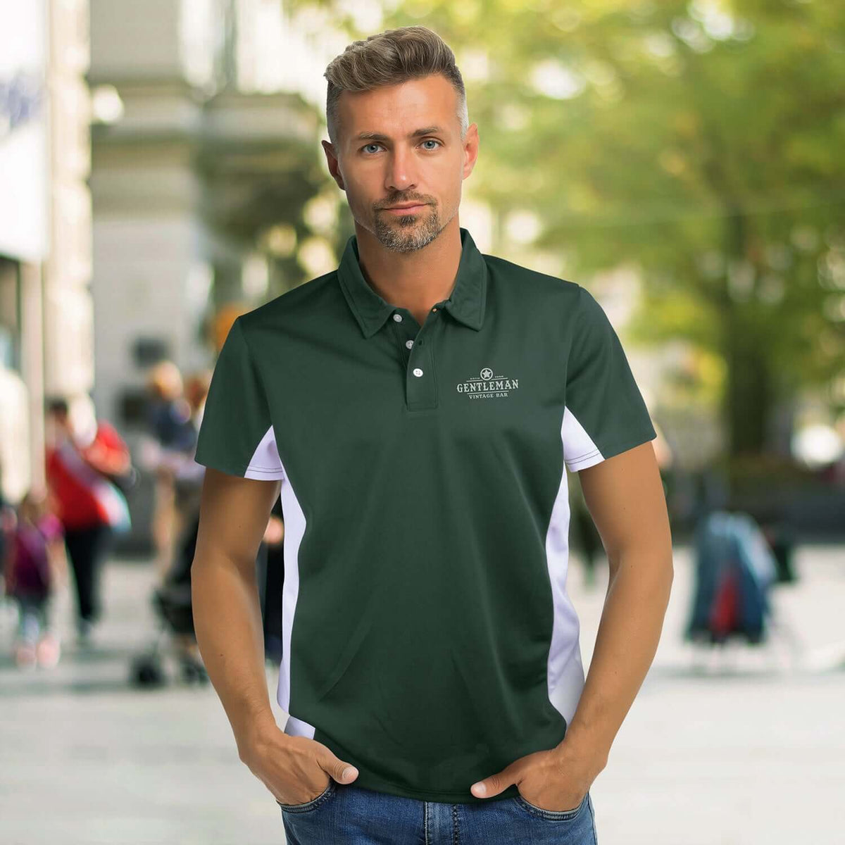 TRENDSWEAR Harvey Mens Polo Corporate Gift Singapore