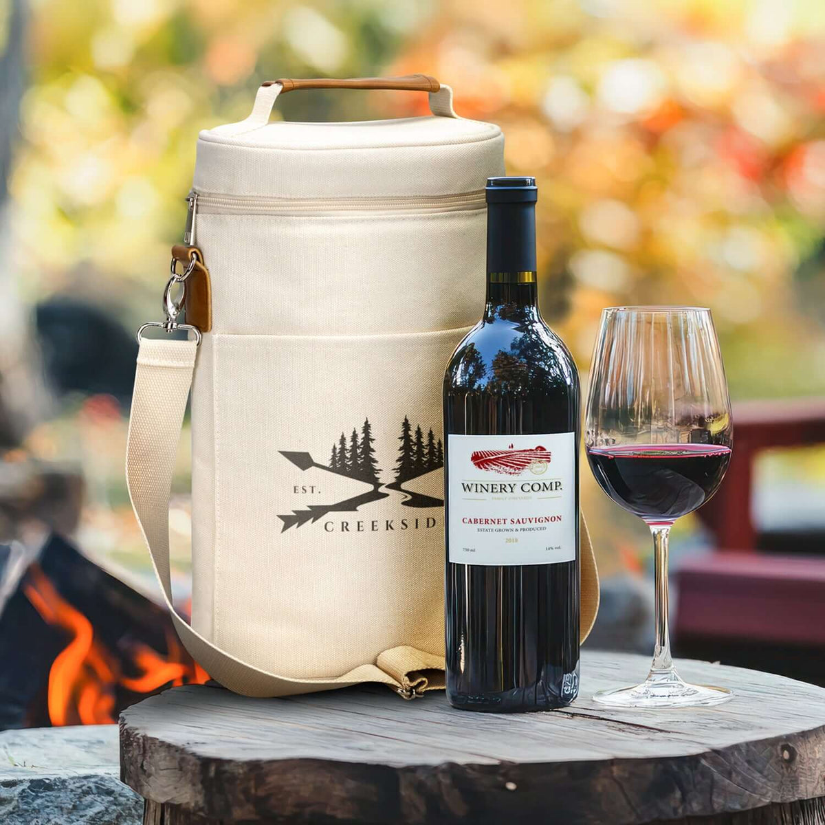 Colton Double Wine Cooler Bag Corporate Gift Singapore