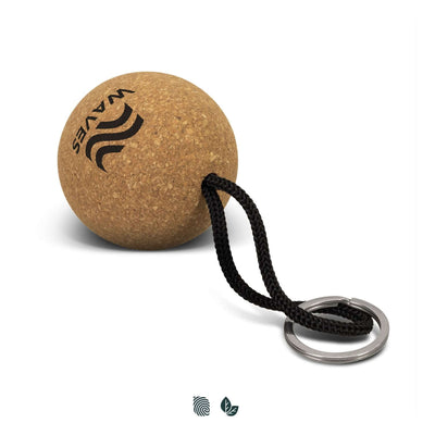 Cork Floating Key Ring Round Corporate Gift Singapore