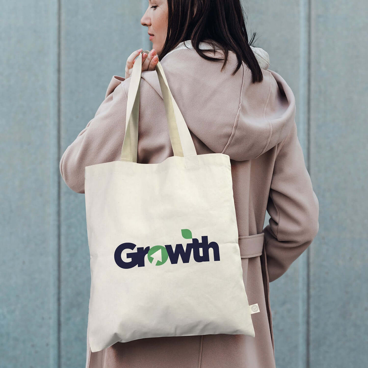 Beige Sonnet Recycled Cotton Tote Bag Corporate Gift Singapore