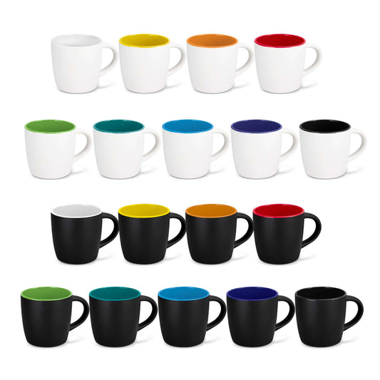 Two Tone Mocha Coffee Mug Corporate Gift Singapore