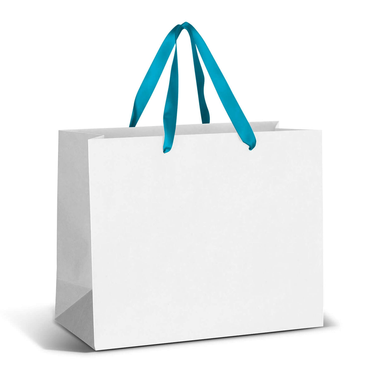 Large Ribbon Handle Paper Bag - Full Colour Corporate Gift Singapore