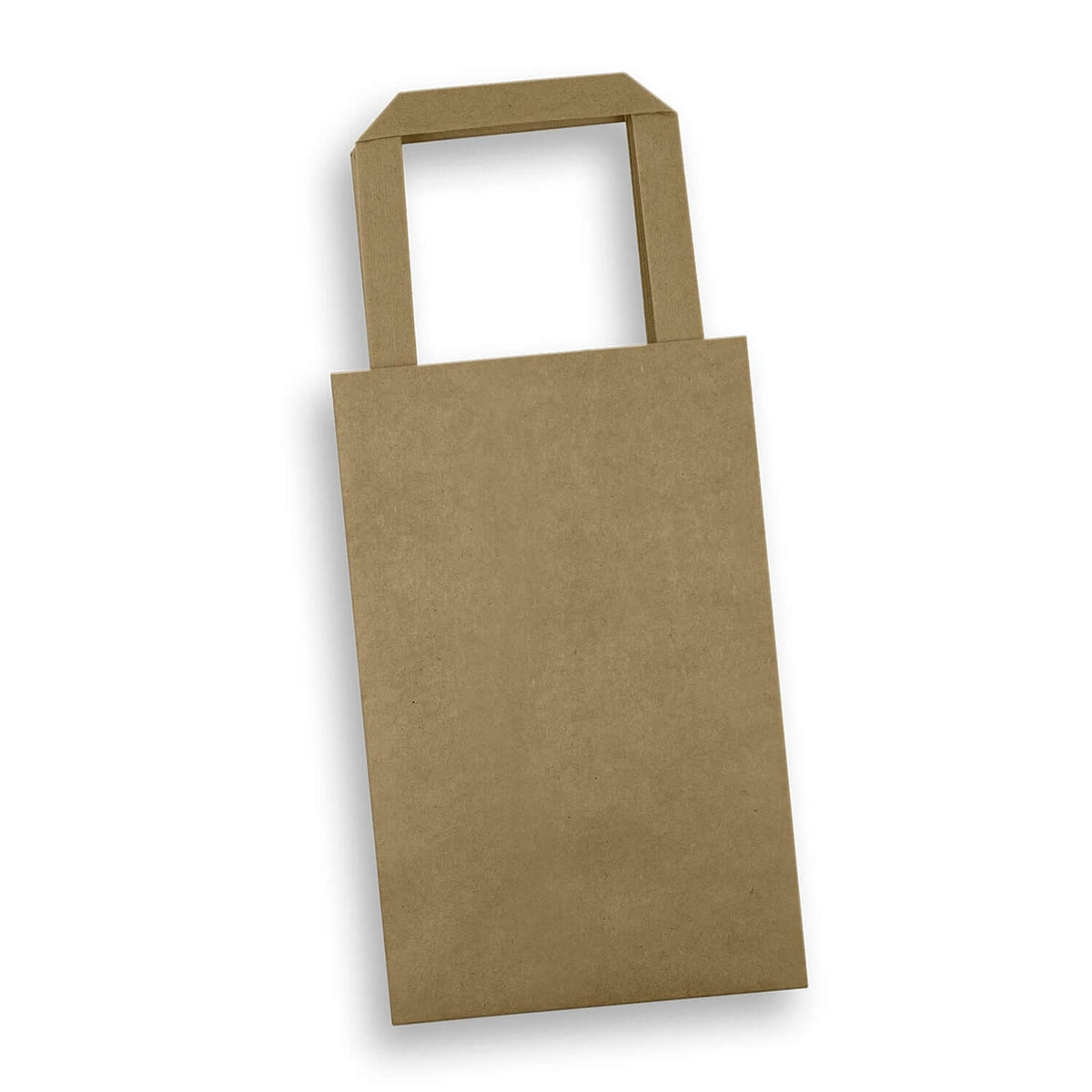Small Flat Handle Paper Bag Portrait Corporate Gift Singapore