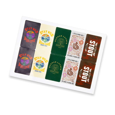 Sticker Sheet 88 x 50mm Rectangle - Gloss Corporate Gift Singapore