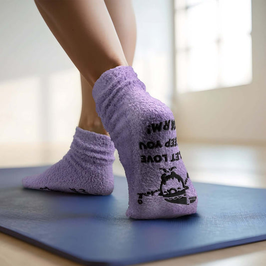 Fluffy Grip Socks Corporate Gift Singapore