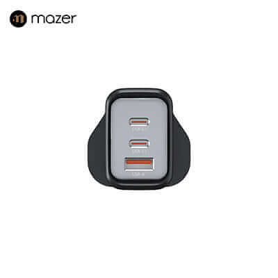 Mazer GaNPrestige 65W GaN Wall Charger (3 Ports) by Corporate Gift Store Singapore