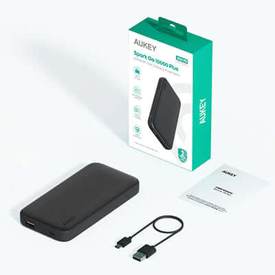 Aukey PB-Y46P Spark Go 10000mAh Plus Fast Charging Power Bank Corporate Gift Singapore